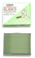 EISCO Glass Microscope Slides, 50 Pack - Precleaned, Ground & Polished Edges, Frosted End