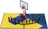 Ribbli Basketball Handmade 3D Pop Up Card - Birthday Gift for Him, Sport Gifts for Dad, with Envelope