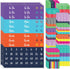 Practical Planner Stickers Value Pack, 48 Sheets, 6 Months of Aesthetic Agenda Stickers for Weekly Planner