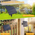 35FT Dimmable 3Modes 15 1 Bulb, G40 Ollny Solar Patio Lights, Waterproof Remote Control Timers Outdoor Light with LED +