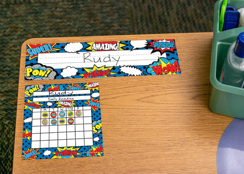 Teacher Created Resources Superhero Incentive Charts Pack (TCR5646)