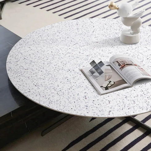 Decoroom Marble Contact Paper for Countertops, Self Adhesive Waterproof White Granite Wallpaper, Peel and Stick Vinyl
