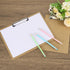 PATIKIL 8.9 x 12.4" Horizontal Clipboard, 3 Pcs Extra Large Hardboard with Low Profile Clip for Drawing and Sketching