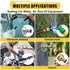 O Ring Assortment Kit, 780 PCS Rubber O Ring Set with 180° Full Pick & Hook Tool, 18 Sizes for Automotive, Hose, Faucet