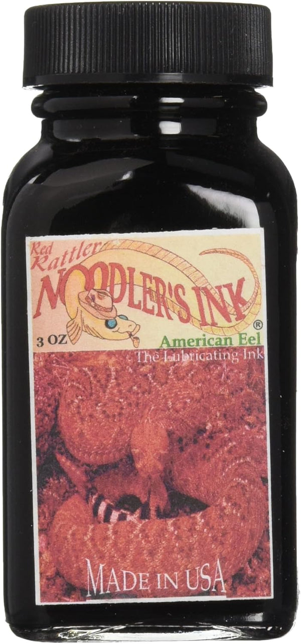 Noodler's Ink Refills Rattler Red EEL Bottled Ink - ND-19202