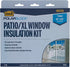 04283 84 110 M-D Building Products in. x in. Polar Block Clear Plastic Large Patio Window Insulation Kit