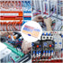 150 Pcs Electrical Butt Connectors Kit, Assorted Insulated Electrical Straight Wire Terminal Connectors