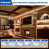 6Pack 3.3FT/1M V1SW 1M Muzata V Shape LED Channel Silver Aluminum LED Strip Diffuser Channel with Milky White Cover