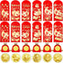 DAVAXI 24 Pcs Horse Coins Red Envelope Chinese New Year Gift 2026 Chinese