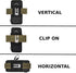 Tactical EMT Shears Holster with Belt Tool Pouch - Black