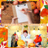 Leinuosen 120-Piece Thanksgiving Ballpoint Pens - Harvest Style, Black Ink Set for Office, School, and Home Use