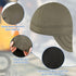 Macarrie 3 Pcs Welding Hats for Men, Flame Resistant Cotton Cap with Mesh Inside Liner