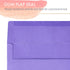 Invitation Envelopes, 100-Pack 5x7 Envelopes, A7 Envelopes for Invitations, Purple, 5 1/4 x 7 1/4 Inches