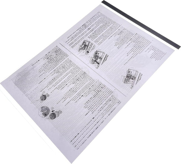 OKLILI 5pc X Carrier Sheets Sheet Compatible with Plustek A4 Letter Size Scanner