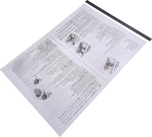 5Pieces 0697C001AA DR-C230L DR-M260 DR-C240 DR-C230 A4 A3 B4 Carrier Sheet Sheets Compatible with Canon Scanner Scan
