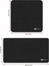Bilymate 3in1 2pcs Set Anti Slip Silicone dots Multi-Functional Microfiber Cloth Mouse Pad, Portable & Washable