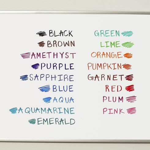 EXPO Low Odor Dry Erase Markers, Chisel Tip, Assorted, 36 Count
