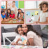 Yeaqee 72 Pcs Black Girl Sticky Notes with Motivational Pens, Inspirational Gifts Set for Women and Girls