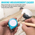 DURATECH Mini Tape Measure, 2 PCS 6FT Inch/Metric, Retractable Keychain Measurement Tape, Portable