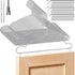 RIXIGOOD 20 Pack Cabinet Door Hangers for Spray Painting & Paint Drying -