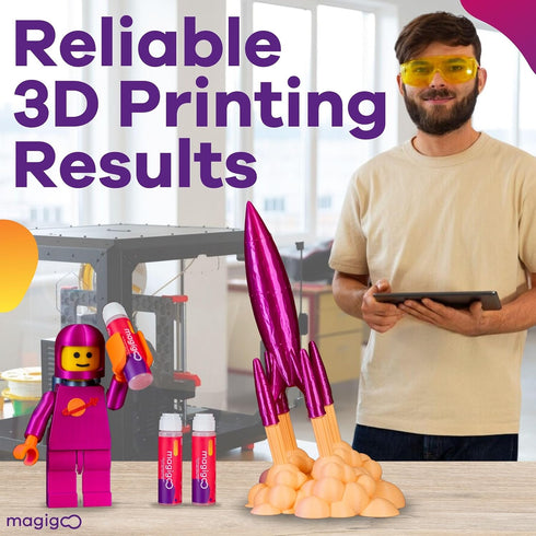 MO2016 All-in-One 3D Printer Adhesive Glue - ABS, PLA, PETG, HIPS, TPU Flex Filament on Glass, 50mL