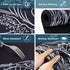 Japanese Sea Wave Waterproof Mouse Pad, Large Anti-Slip Keyboard Pad, Extended Kanagawa Desk Mat for Gamer, Office &