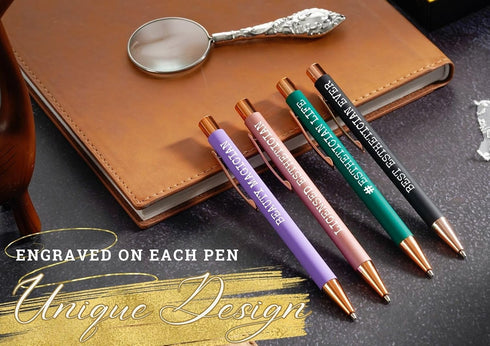 Set 4, InnoBeta Esthetician Gifts, Ballpoint Pen of Gift Ideas for on Birthday, Christmas, Thanksgiving Day