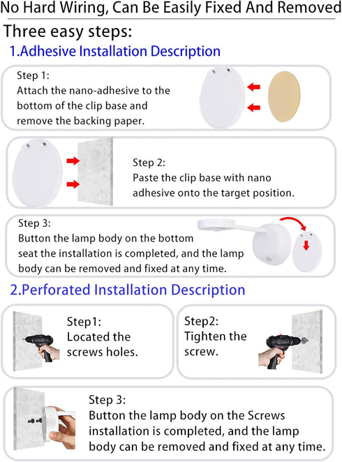 Generic 2200mAh Bulb 3 Dimmable 360 1 Cat's Eye Motion Sensor Picture Light, Spotlight Painting Light, LED Wall Sconce
