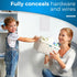 Access Panel for Drywall, 6 x 9 inch Wall Hole Cover, Durable Plastic White Access Door for Plumbing