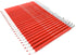 June Gold 24 Red 2.0 mm Mechanical Pencils with Red Color Leads, Bold Thickness, Built in Rear Sharpener (Cherry #101) by June Gold