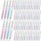 Estune 100 Pcs Syringe Retractable Nurse Pens Novelty Fun Medical Blood Ballpoint Pens