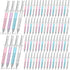 Estune 100 Pcs Syringe Retractable Nurse Pens Novelty Fun Medical Blood Ballpoint Pens