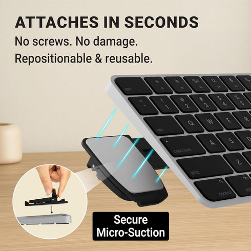 ESC Flip PRO, Adjustable Computer Keyboard Stand & Portable Laptop Stand, Ergonomic Desk Stand for Keyboards