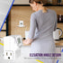 ENERLITES Heavy Duty Programmable Digital Timer for Electrical Outlets - 7 Day Random, 120V 15A, HET07, White
