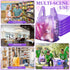 Dunzoom 180 17"x8"x29" 18 Pcs Large Plastic Shopping Bags with Handles Bulk, Jumbo T-shirt Bags Mic Thick for Grocery