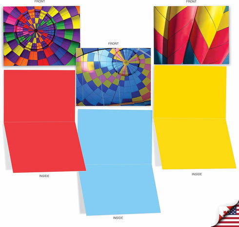 The Best Card Company, 10 Fun Cards for All Occasions, Boxed Assorted Notecard Set, 4 x 5.12 Inch
