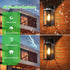 BesLowe Outdoor Wall Light Fixtures, Exterior Waterproof Wall Lanterns, Porch Sconces Wall Mounted Lighting with Glass
