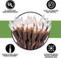 612 100 18 20 (Pack 2) Vermont Clear Mini Christmas String Lights on Brown Wire Cord, UL Approved for Indoor/Outdoor