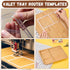 2 3 4 0.2'' Xuhal Pcs Valet Tray Router Templates for Woodworking and Pocket Rectangle Clear Acrylic Router Template