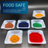 Medium Weigh Boats - 125 Pack, 100ml Plastic Disposable Trays for Scale, Anti-Static Lab Dish Container for Powder