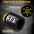 1/2'' Set: 11-Piece 27mm 29mm 30mm 31mm 32mm 33mm 34mm 35mm 36mm 38mm Drive Deep Impact Socket Metric Wheel Axle Nut