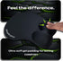 FOUR SUPPORT Recommended 10.1L 8.5W inches Ergonomic Gel Mouse Pad with Wrist Rest for Pressure-Relief Orthopedic Style