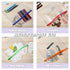 Yexiya 14 Pack Clear Plastic Zip Envelopes A4, Zipper Document Folder, Expanding Envelope Pouch for School Office