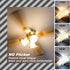 E12 Dimmable 100 Bulbs C7,2700K White,1000 T6 E12 12W Bulbs Lamp,Non-Flicker,2 Pack Ziomitus Watt LED Candelabra