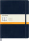 Moleskine Classic Notebook, Soft Cover, XL (7.5" x 9.5") Ruled/Lined, Sapphire Blue, 192 Pages