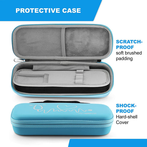 KB-9297-BL 3M Primacare Blue Stethoscope Case Compatible with Littmann Classic III, Lightweight II S.E, Supplies NOT