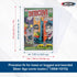 BCW Silver Age Comic Book Top Loaders 20 ct - Crystal Clear PVC, Protects Comics, Rigid Design, Double Pack