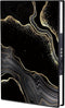 ZXHQ Marble Diary for Girls - A5 Lined Notebook with Lock, Hidden Password, Hardcover Leather (8.5" x 5.9")