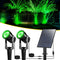T-SUN Green Solar Spotlights, 2-in-1 Outdoor Waterproof Solar Landscape Spotlights for Garden,