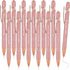 Zonon 12 Pieces Inspirational Motivational Quotes Ballpoint Pens with Stylus Tip, Fine Point Smooth Writing Pens (Rose